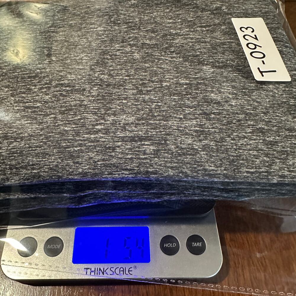 Lululemon Vinyasa Wrap Scarf 2 Set Gray Black One Size Herringbone Heathered EUC - Picture 10 of 10